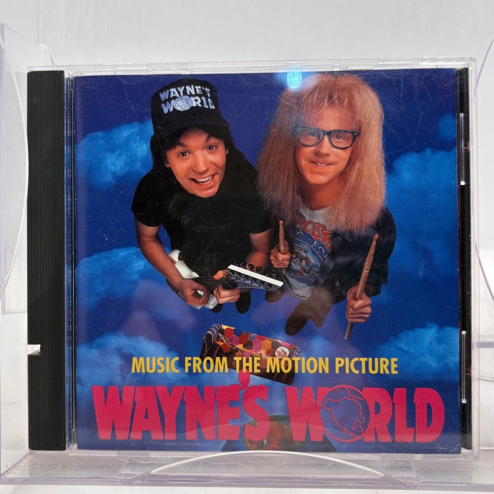 Waynes World Music From The Motion Picture CD Soundtrack 1992 9-26805-2 Queen